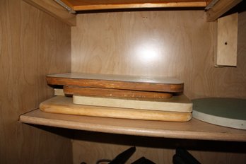 Wooden Cutting Boards And Serving Trays