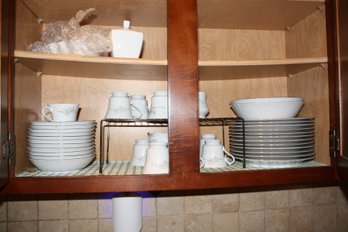 Lot Of China Pearl Fine China Floral Dishware Collection