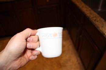 Corning Apricot Grove Floral Mug USA