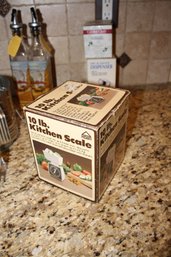 HOAN 10 Lb. Mechanical Kitchen Scale With Removable Bowl