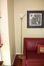 Floor Lamp With Metal Base