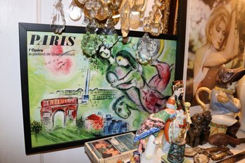 Marc Chagall 1964 Paris L'Opéra Color Lithograph Poster – Berlioz's Romeo And Juliet
