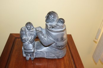 Gificraft Canadian Inuit Style Carved Figure Sculpture