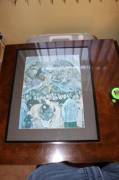 El Greco Burial Of Count Orgaz Framed Reproduction Print