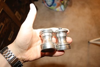 Raymond Italian Pewter Salt Pepper Set