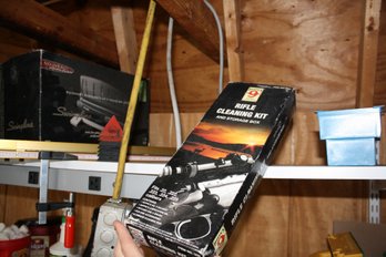 Hoppes No. 9 Rifle Cleaning Kit With Solvent, Rod, Brush & Storage Box
