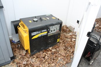 DuroStar DS7200Q 7000W Diesel Silent Portable Generator UNTESTED