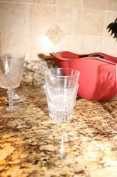 Crystal Drinking Glasses Set Of 2