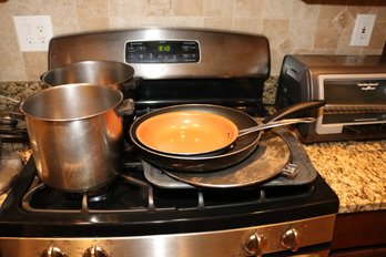 Lot Of Various Pots And Pans