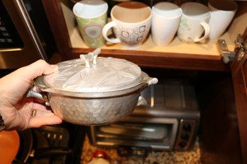 Everlast Forged Aluminum Bamboo Pattern Lidded Casserole Dish