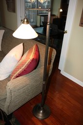 Bronze Finish Floor Lamp 55.5 Inches Tall