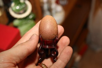 Mini Egg With Decorative Display Stand
