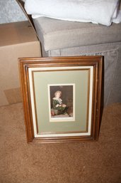 Sir John Everett Millais 'Bubbles' Framed Lithograph