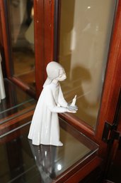 Lladró 'Girl With Candle' #4868 Porcelain Figurine