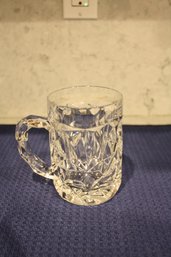Tiffany & Co. Rock Cut Crystal Beer Mug Made In Germany