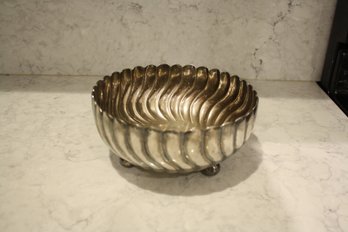 Silver Colored Bowl Untested