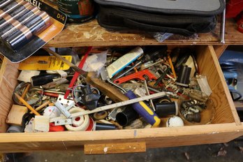 Miscellaneous Hand Tools And Hardware Workshop Drawer