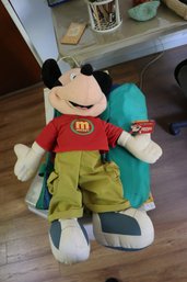 Jumbo Mickey Mouse Plush Figure House Of Mouse Outfit