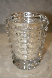 Baccarat Harlequin Crystal Flower Vase