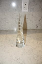 Tiffany & Co. Crystal Obelisk Sculpture