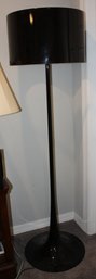 FLOS $3000 MSRP Spun Metal Floor Lamp With Shade And Dimmer Large Some Dents And Scuffs With Dimming Switch