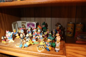 Figurine Collection Lot Of Mostly Mickey And Friends