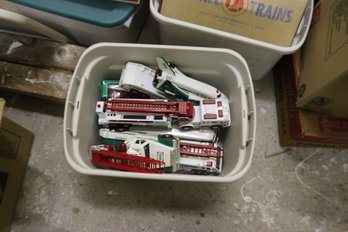 Vintage Hess Toy Trucks And Space Shuttle Collection