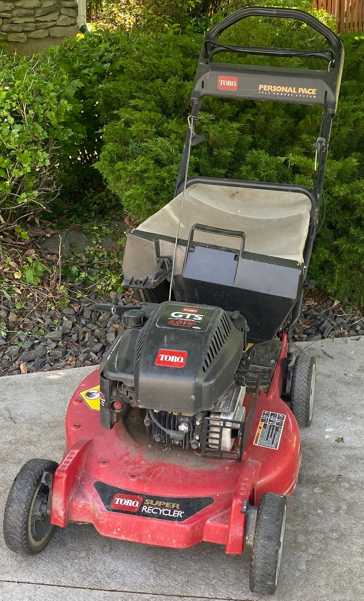 Lawnmower Toro Gts Hp Super Recycler Best Toro Hp Recycler Lawn