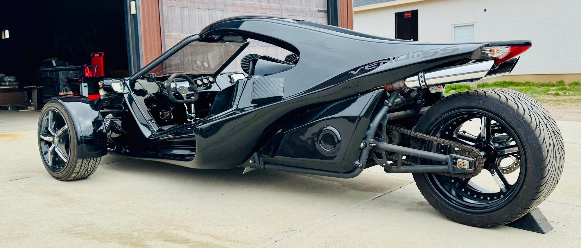 2012 Venom SS Reverse Trike Motorcycle 300 HP #227603