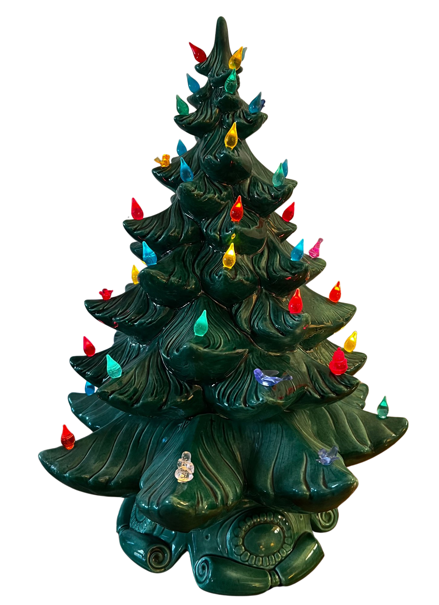 Vintage Atlantic Mold Ceramic Christmas Tree #164323