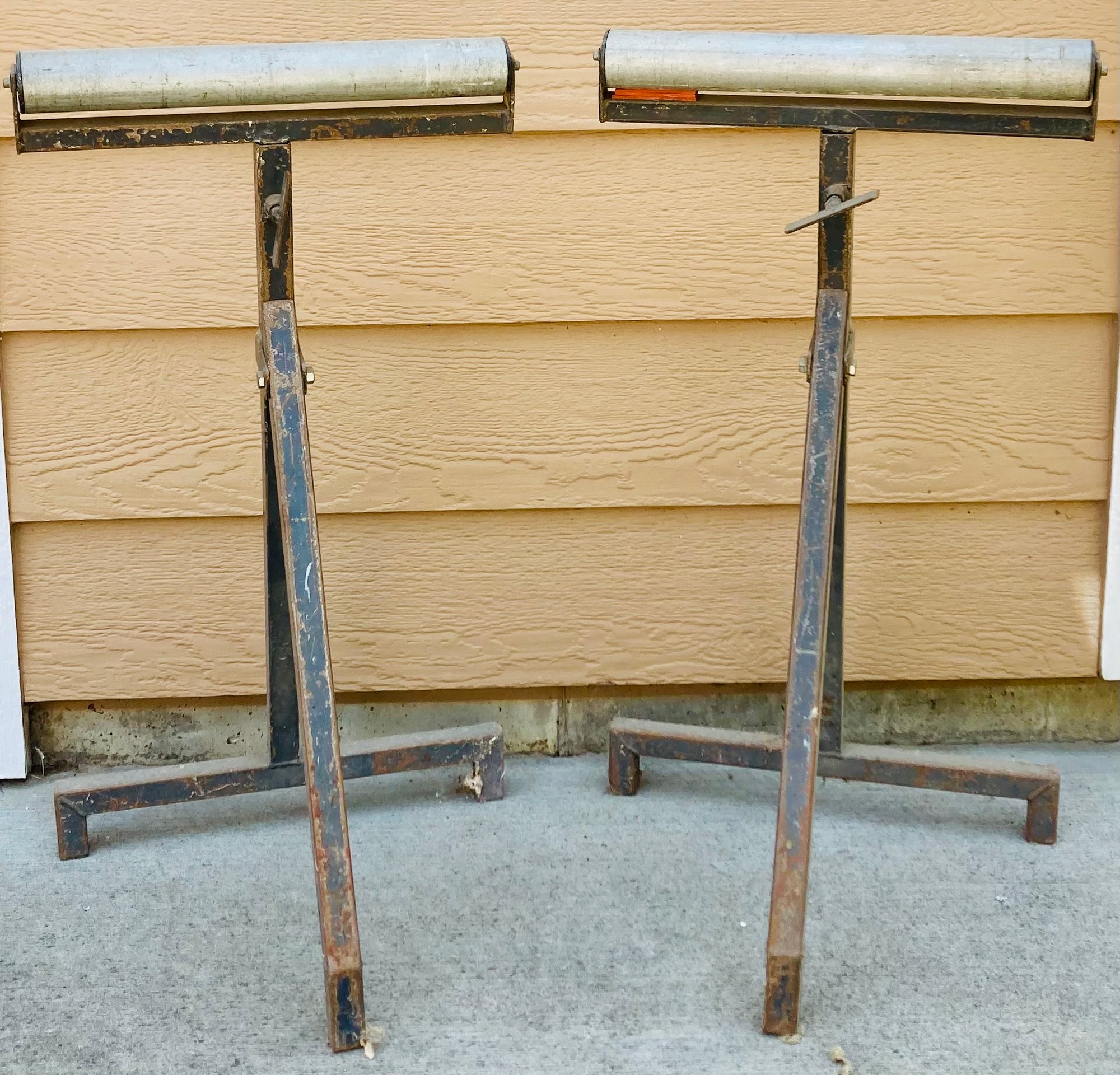 Metal Rolling Work Stands #199932 | Auctionninja.com