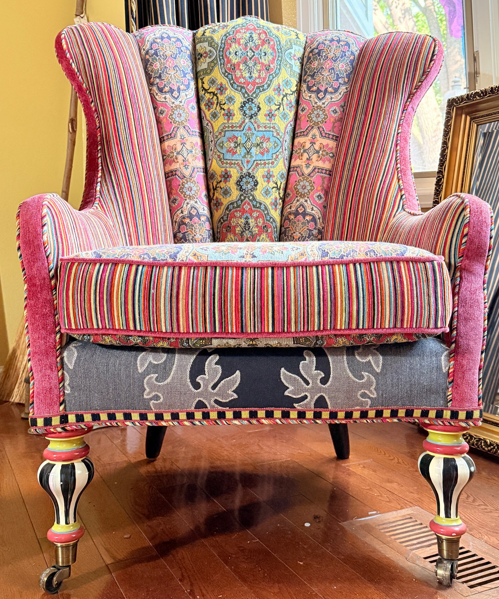 Mackenzie Childs Chelsea Occasional Chair #245979