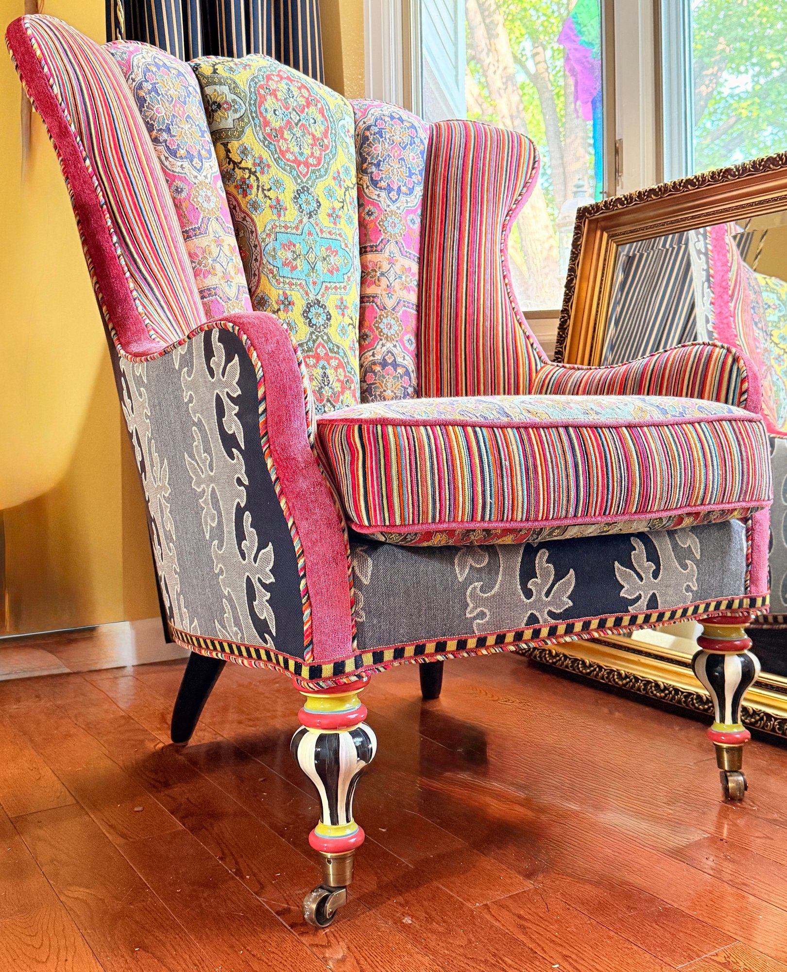 Mackenzie Childs Chelsea Occasional Chair #245979