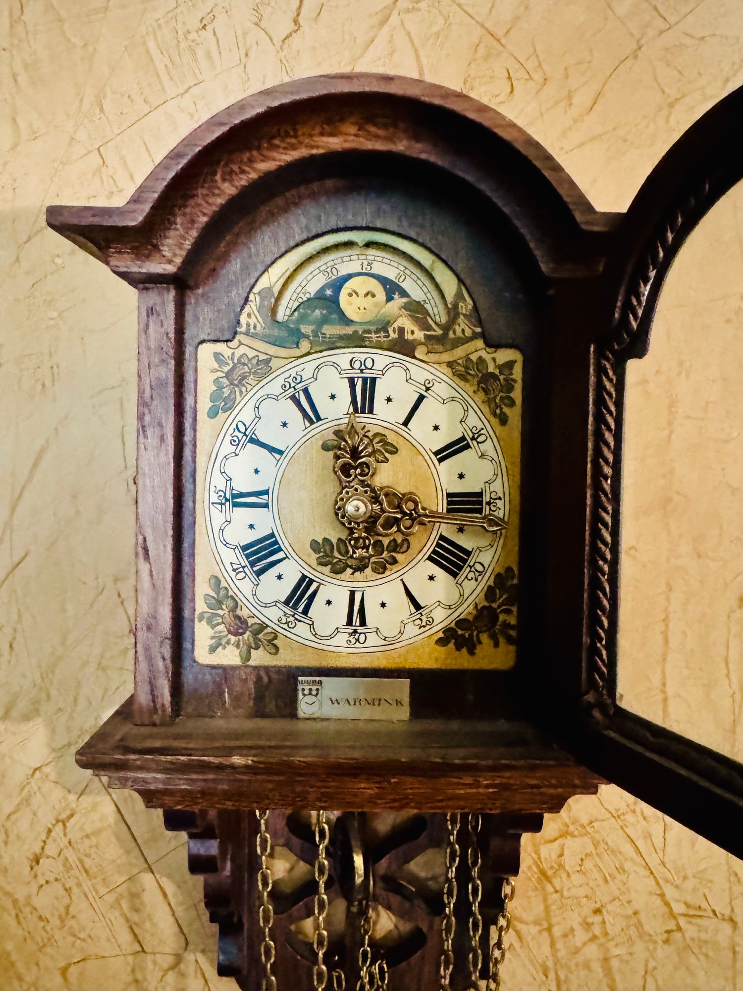 Frisia Friesian Dutch Antique Vintage Schippertje Dutch Wall Clock And ...