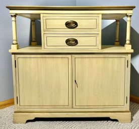 Vintage Heritage Henredon Buffet Table With Extendable Serving Trays