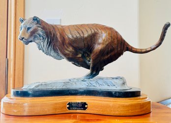 Winter Coat By Julio Sanchez De Alba Limited Edition Bronze 8/45