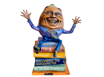 'Eggcited'  Colorful Bronze Sculpture By Kimber Fiebiger 4 /36