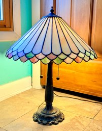 Tiffany-style Stained Glass Table Lamp