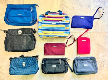 Collection Of Assorted Baggallini Handbags And Accessories