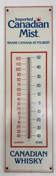 Canadian Mist Advertising Themometer