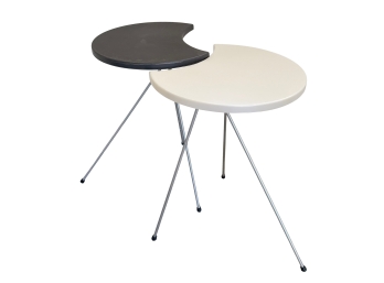2 Umbra Luna Side Tables Designed By Paul Epp