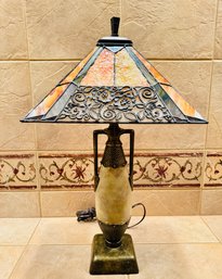 Quoizel Stained Glass Table Lamp