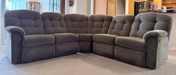 La-Z-Boy Reclining Curved Sofa