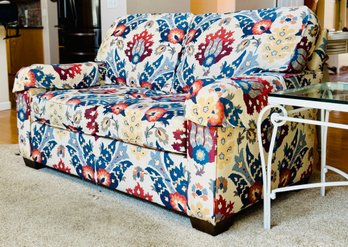 King Hickory Floral Loveseat