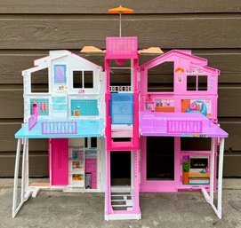Barbie Dreamhouse Dollhouse With Elevator And Rooftop Deck