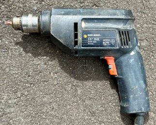 Black & Decker 3/8 Inch Variable Speed Drill