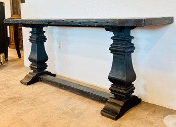 Restoration Hardware Salvaged Wood Console Table