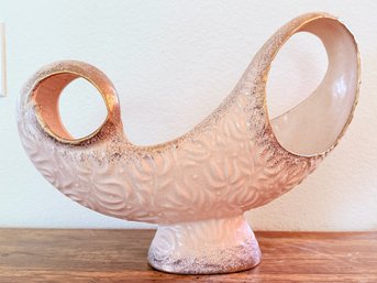 Vintage MCM California Originals Ceramic Vase Bowl Atomic Sculpture
