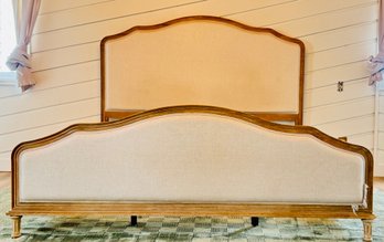 King Size Arched Upholstered Bed- Universal Furniture