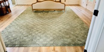 X-large Green Area Rug- Revival Rug